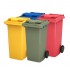 Бак мусорный пластиковый - 120 литров
